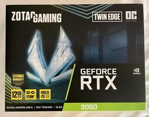 ZOTAC Gaming GeForce RTX 3060 Twin Edge OC 12GB GDDR6 KOSTENLOSER VERSAND BRANDNEU