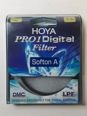 Hoya Pro 1 Digital 72mm Softener A - Soft Focus Digital Lens Filter XD-72SOFTA - Image 1 of 2