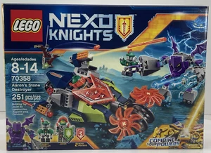 LEGO Nexo Knights Aaron's Stone Destroyer 70358 - Neu/Versiegelt - 2017 - LEICHTER KARTONSCHADEN - Bild 1 von 9