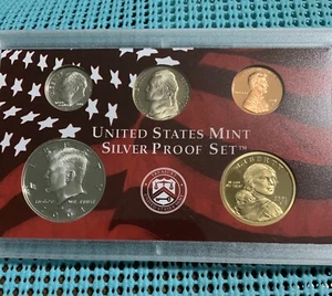 2001 U.S. Mint SILVER Proof 1/2 set - NO QUARTERS, NO BOX & NO COA - Picture 1 of 2