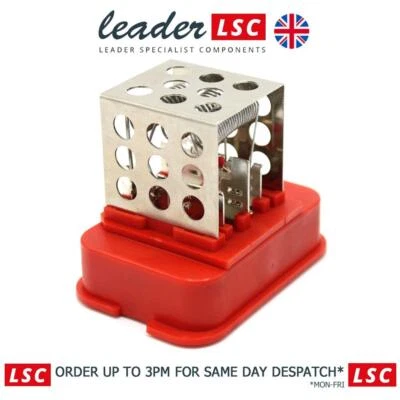 Heater Blower Fan Resistor Vauxhall Zafira B 2005 to 2013 39090003 13200646 New - Image 1 of 4