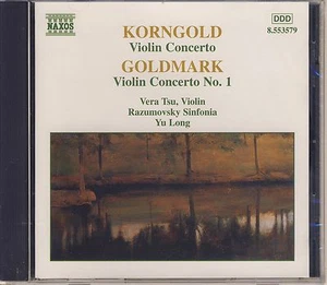 Korngold Goldmark - Vera Tsu, Yu Long, Razumovsky Sinfonia: Violin Concertos New - Picture 1 of 2