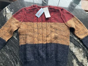 Kleinkind Jungen adaptiver Strickpullover Pullover - Katze & Jack Druckknopf an der Schulter - Bild 1 von 8