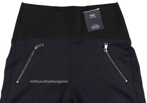 M&S Womens Marks & Spencer Sculpt & Lift Blue Leggings Size 20 Regular Leg 26 zz - Picture 1 of 8