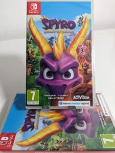 Spyro Reignited Trilogy NINTENDO SWITCH 3 Spyro The Dragon Games New and Sealed - Picture 1 of 1