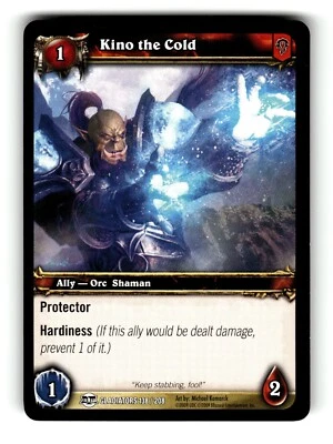 World of Warcraft TCG Blood of Gladiators Trading Card Kino the Cold #138 C - Image 1 of 4