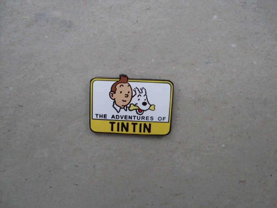 Tim und Struppi - Pin.   Gelb gerahmt: The Adventures of TINTIN - Bild 1 von 1