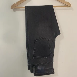 Manguun Teens Jeans Size 14 Youth Gray Distressed - Picture 1 of 8