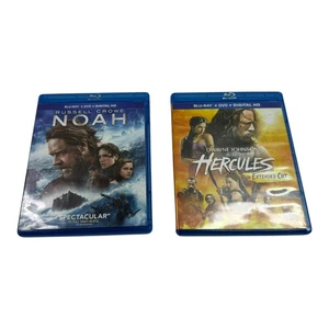 Fantasy Blu-ray Lot of 2 - Noah & Hercules - pre-owned, good - Picture 1 of 3
