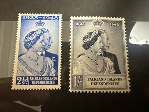 STAMPS - FALKLAND ISLANDS/DEPENDENCIES - 1948 RSW G19/G20 UM - Picture 1 of 2