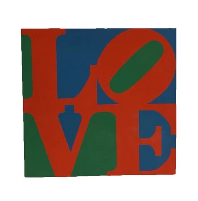 Tarjeta de amor original 1965 Robert Indiana Museo de Arte Moderno Ciudad de Nueva York Foto 1 de 4