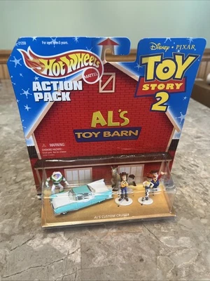 Hot Wheels Action Pack TOY STORY 2 Al's Barn - Buzz Woody Jessie Bullseye + NUEVO Foto 1 de 4