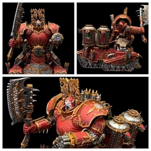 Warhammer 40K Khorne Señor de las Calaveras Caos Marines Espaciales Comisión Pintada Personalizada - Imagen 1 de 7