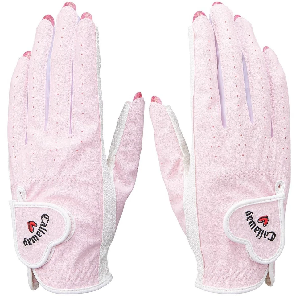 Guantes Callaway CLAVO DUAL WMS PNK L 23 (L 20-21 cm para ambas manos) Rosa Damas JP Foto 1 de 2