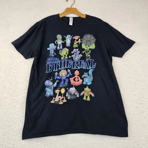 Camiseta My Singing Monsters Ethereal Negra Grande Música Computadora Juego Video Y2K - Imagen 1 de 11
