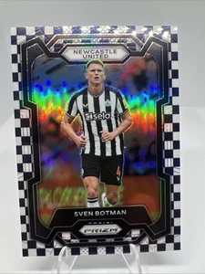 2023-24 Panini Select Premier League Sven Botman Checkerboard Newcastle United - Picture 1 of 2