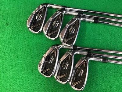 TaylorMade M4 Iron Set 5-9,Pw 6pc Flex Stiff REAX STEEL 90 Steel - Image 1 of 4