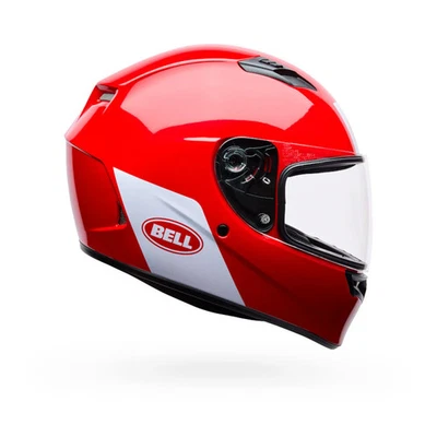 Bell Qualifier Motorcycle Helmet Red Clip XL Foto 1 de 4