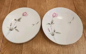 Style House Fine China Dawn Rose 2er Set kleine Schüsseln 5-1/2" breit - Bild 1 von 4