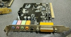 C-Media CMI8738 6-Channel 3D Digital Stereo Audio PCI Sound Card  - Picture 1 of 1