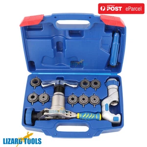 Genuine One Piece Eccentric Cone Flaring Flare Tool Kit Precise 9 sizes 45° - Picture 1 of 10
