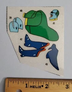 Beatles Yellow Submarine 1969 "Poster Put-Ons" JACK THE NIPPERS ¡SIN USAR! - Imagen 1 de 2