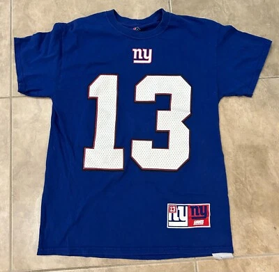 Camisa azul majestuosa mediana M de los New York Giants Odell Beckham Jr 13 para hombre Foto 1 de 4