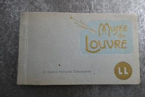 Musee du Louvre Museum 20 Detatchable Postcards Levy Et Keurdein - Picture 1 of 8