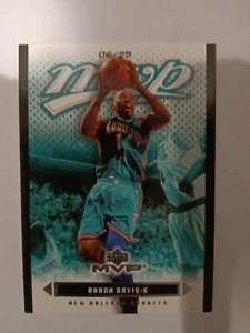 Baron Davis #6/25 Upper Deck MVP Black Parallel Card 112 - Picture 1 of 2