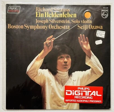 Ein Heldenleben - Boston Symphony Orch. Seiji Ozawa R. Strauss J. Silverstein LP - Image 1 of 4