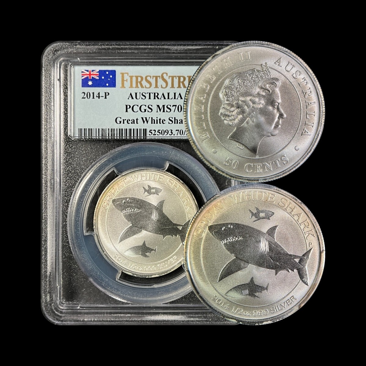 オーストラリア 2015年 ＄1 ウェッジテイルイーグル PCGS MS70 オーストラリア 2015年 ＄1 ウェッジテイルイーグル PCGS MS70 2014年