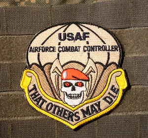USAFSOC TACP JTAC CCT COMBAT CONTROLLER vêlkrö PATCH: THAT OTHERS MAY DIE - Picture 1 of 13