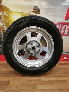 HYOSUNG GV125 AQUILA REAR WHEEL & CONTINENTAL 130/90-15 TYRE 2017 - Picture 1 of 9
