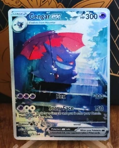 Pokemon Gengar EX Anima Doujin ACG DIY Craft Full Art Custom Karte Holo - Bild 1 von 2