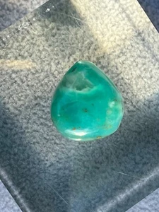 Top gem grade Peruvian Blue Opal cabochon 11.5 ctw USA produced- Andean Mts Peru - Picture 1 of 18