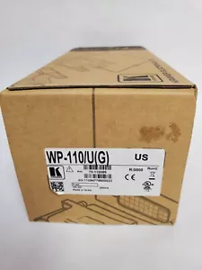 Kramer WP-110/U(G) Piastra da Parete Attiva Computer Grafica Trasmettitore Video (SNIB) - Foto 1 di 4