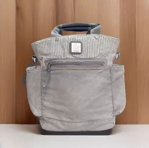 ERGOBABY The Coffee Run Tall Tote Backpack Baby Diaper Bag Grey Unisex - Picture 1 of 10