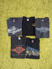 Harley Davidson Men's T-shirts Lot Of 5 Size XL