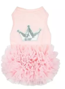 Pretty Pet Dog Dress Pink Candy Tutu in size Medium - Picture 1 of 1