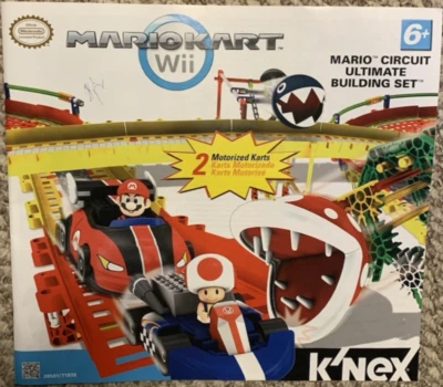Knex Mario Kart Wii Mario Circuit Ultimate [47 штук + наклейки + инструкции] - Изображение 1 из 4