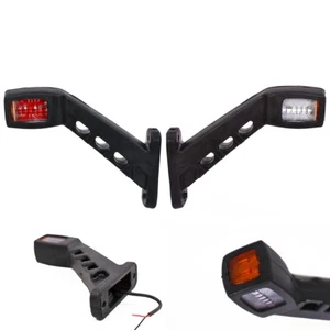 2x LED Begrenzungsleuchten 3 Farbe 18cm 12V 24V Positionsleuchten LKW Anhänger E - Bild 1 von 5