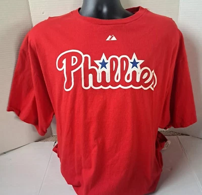 Camiseta De Colección Philadelphia Phillies Roy Halladay 34 MLB Talla XXL Majestuosa Foto 1 de 4