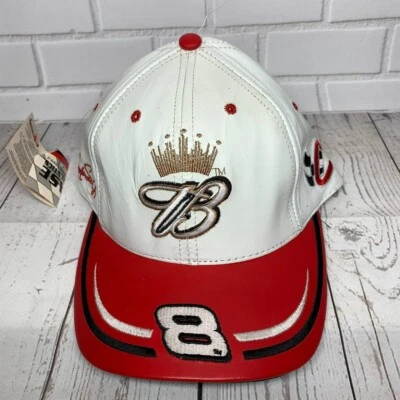 Gorra Dale Earnhardt Jr #8 Budweiser Nascar Chase Authentics con tirantes nueva para hombre Foto 1 de 4