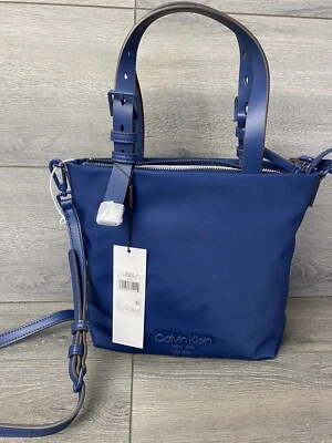 Bolso Bandolera Desmontable Calvin Klein Mujer Azul Cobalto Mediano B000244 Foto 1 de 4