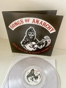 Music From Sons Of Anarchy Seasons 1-4 Vinyl Record Clear Vinyl - Picture 1 of 15