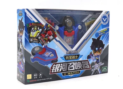 Tobot V GD Smart Watch Sound Light Device Character Cards Transforming Wrist Toy - Image 1 of 4