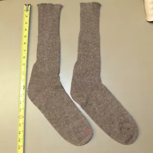 Calcetines suecos de senderismo/trabajo 100 % lana para hombre cálidos gruesos GRANDES 9,5-12 3,3 oz - Imagen 1 de 5