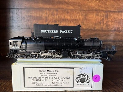 Sunset Models  Brass Southern Pacific AC-7 4-8-8-2 Cab Forward DCC/Tsunami Sound - Image 1 of 4