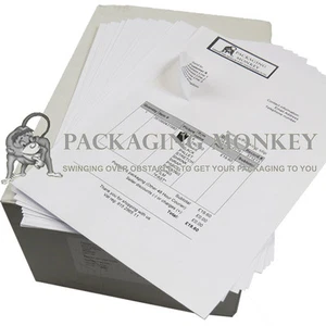 4000 x HOJAS DE ETIQUETAS INTEGRADAS CALIDAD A4 110x60mm EBAY AMAZON POST DESPEGABLE - Imagen 1 de 4