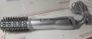 John Frieda Salon Shape 1.5" Ionic Hot Air Brush Silver Model JFHA5R 500 Watt - Picture 1 of 7
